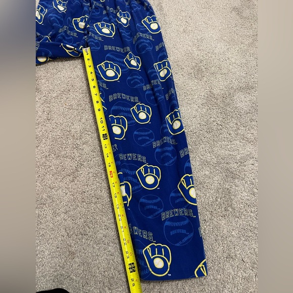 Milwaukee Brewers Baseball Pajama Shorts/Pants Bundle - Picture 6 of 7